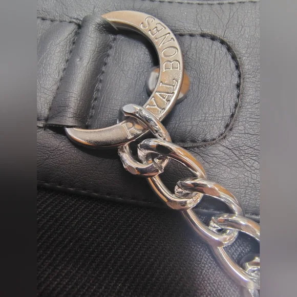 NWT Y2K Vintage Royal Bones Daang Goodman (Tripp) Black Pleated Skirt Women's XL - Picture 3 of 14